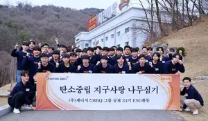 BBQ, 식목일 맞아 대추 등 나무 심기