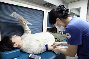 농심 임직원, 백혈병 환아 돕기 단체헌혈