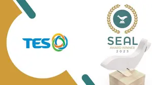 SK에코플랜트 자회사 테스, 美 ‘2023 SEAL 지속가능 비즈니스 어워즈’ 수상