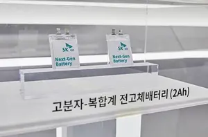 SK온, 세계 최고 수준 ‘고체 전해질’ 개발
