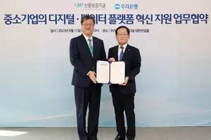 우리은행, ‘원비즈플라자’ 신보 기업분석시스템 연계