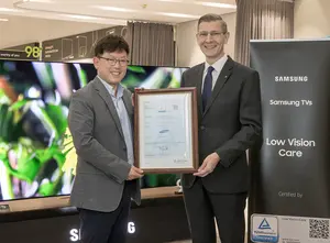 삼성 TV '릴루미노 모드', '저시력 케어' 글로벌 인증 획득