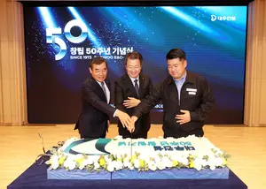 대우건설 창립 50돌, 백정완 사장 