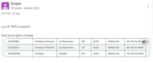 삼성 이어 LG도 게이밍용 144Hz OLED TV 출시?