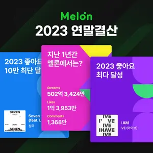 카카오엔터, 올해 '멜론' 스트리밍 500억건 돌파…재생시간만 34만년