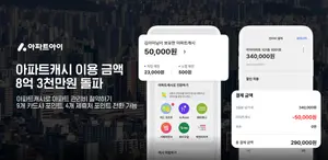 '아파트앱으로 관리비 절약'..아파트캐시, 작년 2만명이 8.3억원 아껴