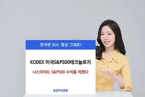 'KODEX 미국S&P500테크놀로지' 6개월 수익률 21.8%
