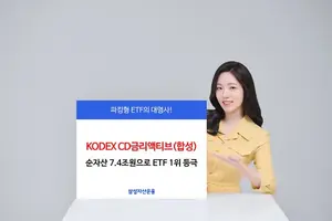 KODEX CD금리액티브, 출시 8개월 만에 순자산 1위 등극