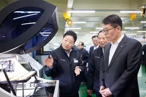 김성태 IBK기업은행장, 경기 북부지역 중소기업 방문