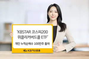 KB자산운용, ‘위클리커버드콜 ETF’ 개인투자자 관심