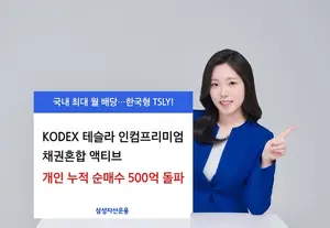 삼성자산 테슬라인컴 ETF에 개인 자금 몰린다