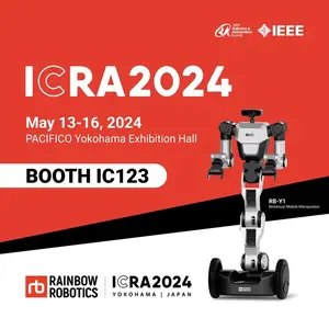 레인보우로보틱스, 日 ICRA 2024 참가…이동형 양팔로봇 ‘RB-Y1’ 해외 첫 선