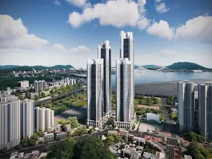 대우건설, 부산 69층 랜드마크 '블랑써밋 74' 내달 분양