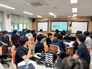 코리오, 부산 대동고서 해상풍력 교육