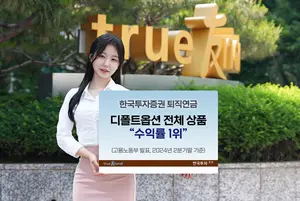 한국투자증권, 퇴직연금 디폴트옵션 수익률 2분기 연속 1위