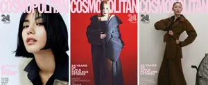막스마라, 3人3色 패션 화보...코스모폴리탄 9월호 공개