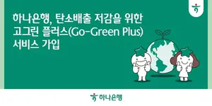 하나은행, 수출입서류 배송에 재생 항공유 사용한다