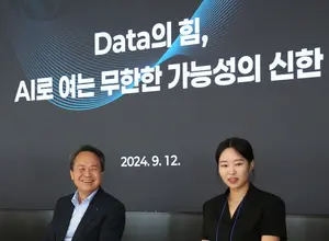 신한투자증권 직원들 찾아간 진옥동 회장..AI·데이터 혁신회의