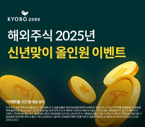 교보증권, 신년맞이 해외주식 이벤트 실시