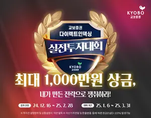 교보증권, ‘다이렉트인덱싱 실전투자대회’ 개최