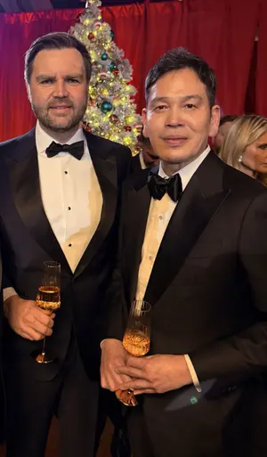 정용진 신세계 회장 美 부통령과 성탄 만찬