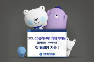 국내 첫 현금 파킹형 월배당 ETF 첫 월배당 지급