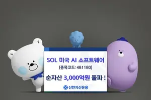 신한자산운용 'SOL 미국AI소프트웨어' 순자산 3천억 돌파