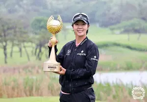 골프선수女 인기투표, 박지영 1위…박현경·윤이나 뒤따라
