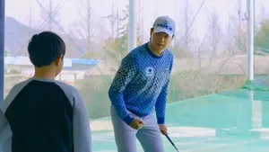 우리금융, 지역 초등생 72명 초청 골프 라운딩..KPGA선수 기술 전수