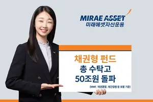 해외 채권형 펀드로 자금 쏠림...미래에셋 채권형펀드 50조 돌파