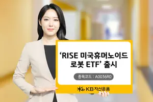 KB자산운용, ‘RISE 미국휴머노이드로봇 ETF’ 출시..테슬라·인튜이티브 등 투자