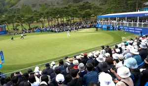 우리금융 챔피언십 성료..갤러리 2만명 운집