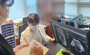 산부인과 진료 후 발견된 난소낭종, 경화술로 수술 없이 치료