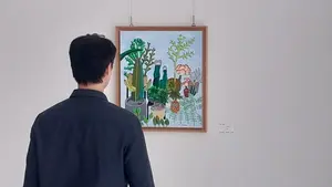 휴젤, 장애예술인 미술 작품 사내 전시