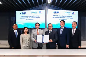 포스코이앤씨, 1.5조 원 규모 태국 LNG 터미널 수주...자력 설계 기술력 인정