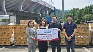 엘지유니참, 생리대·기저귀 44만 개 기부