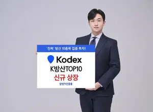 삼성운용, KODEX K방산TOP10 ETF 신규 상장
