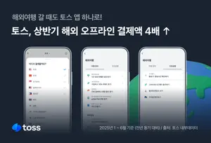 토스, 해외 오프라인 결제액 4배 성장...55개국 사용 가능