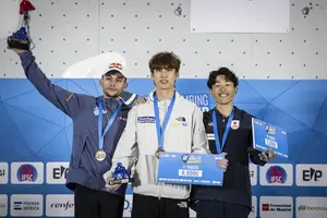 국가대표 이도현, 스포츠클라이밍 리드 월드컵 첫 금메달 획득!