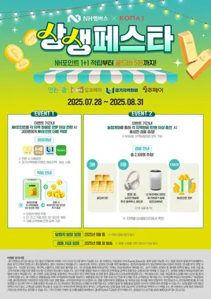 NH농협은행, 지역화폐 NH포인트 연계 이벤트