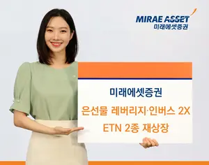 미래에셋증권, 레버리지·인버스 2배 ‘은선물 ETN’ 2종목 재상장