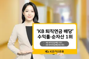 KB자산운용 ‘KB 퇴직연금배당 시리즈’ 수익률에 몸집까지