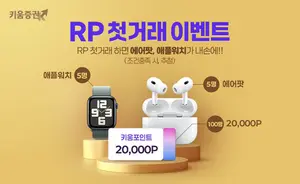 키움증권, RP 첫 거래 이벤트