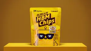 SK하이닉스, 반도체 콘셉트 스낵 ‘HBM 칩스’ 출시