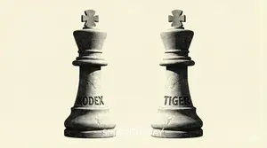 '잔칫날 재 뿌리기' KODEX·TIGER 100조 이벤트 '장군멍군'
