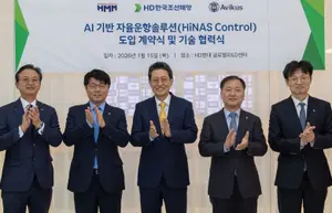 HMM, 선박 40척에 '자율운항' 솔루션 도입