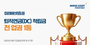 퇴직연금은 미래에셋증권, DC 적립금 16.3조원…