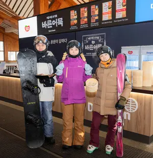 동원F&B, 강원도 스키장에 ‘바른어묵’ 팝업스토어 오픈