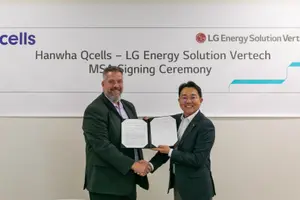 LG에너지솔루션, 한화큐셀과 총 5GWh 규모 ESS 공급계약