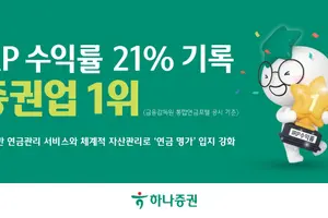 하나증권, IRP 수익률 21%..